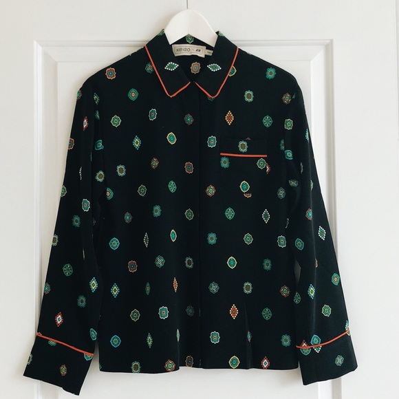 Kenzo Tops - Kenzo x H&M Silk Pajama Top